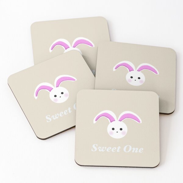 Item preview, Sweet One, White And Pink Bunny Baby Design designed and sold by Medic89.