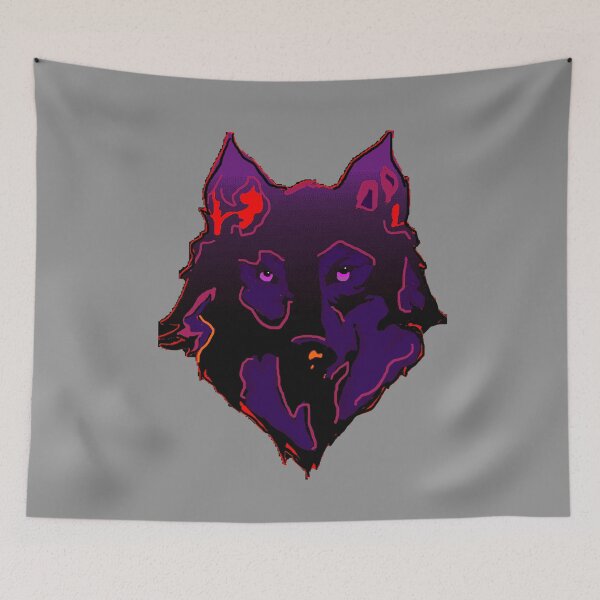 Item preview, deep purple wolf designed and sold by THE AMERICAN TEEVANGELIST.