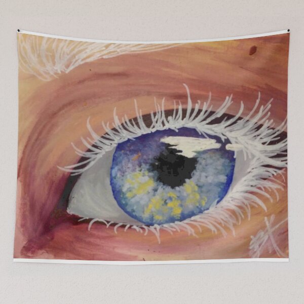 Item preview, Blue eye with white lashes designed and sold by Charlie Harmony.
