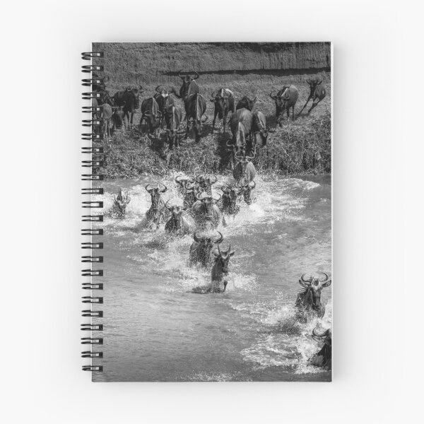 Item preview, Wildebeest Crossing the Mara River, Tanzania designed and sold by hwagemaker48.