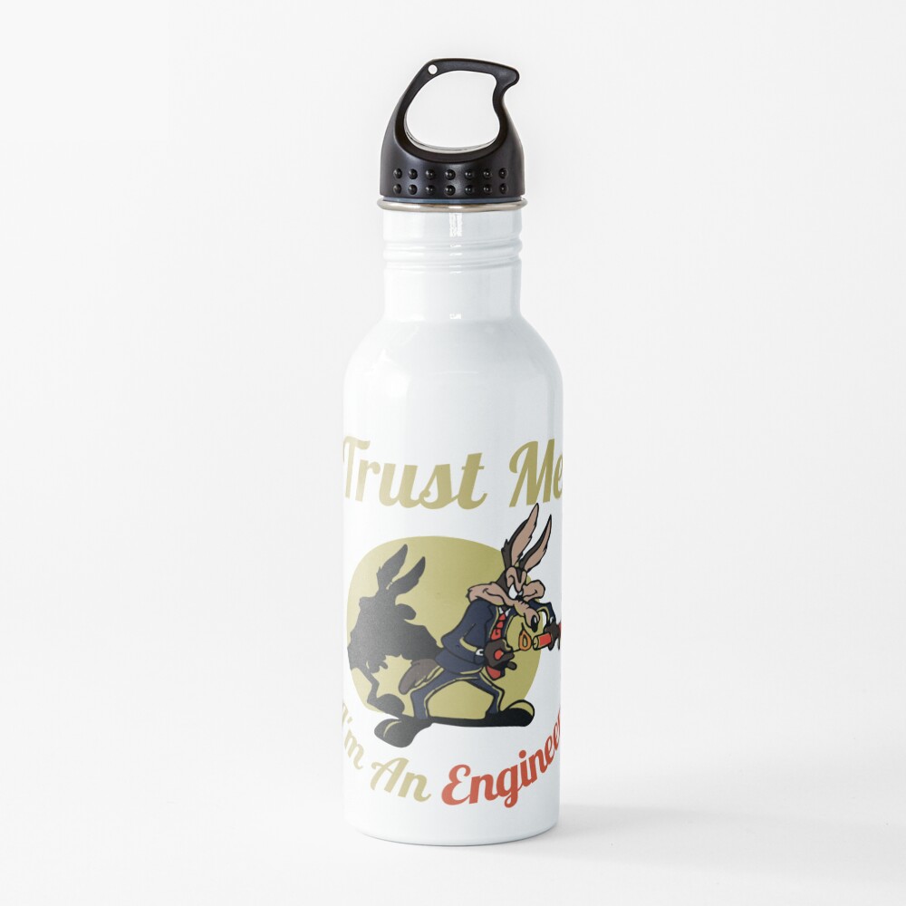 TRUST ME I'M AN ENGINEER Water Bottle