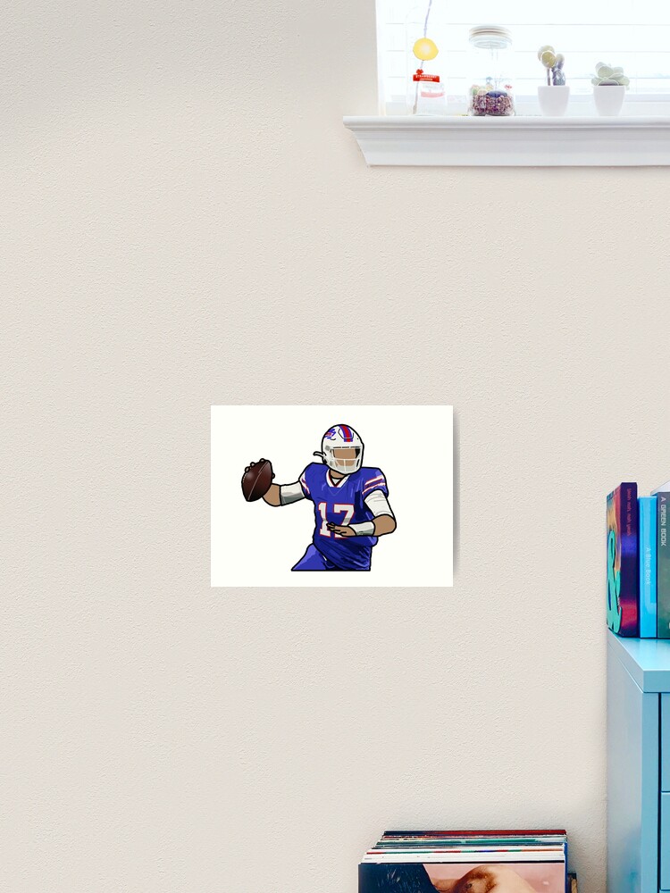 Josh Allen Art Board Print for Sale by condog313