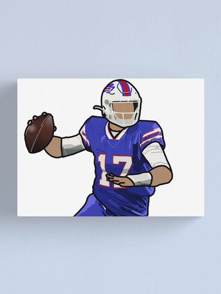 Josh Allen Jacksonville Poster Canvas Football Print Sports 