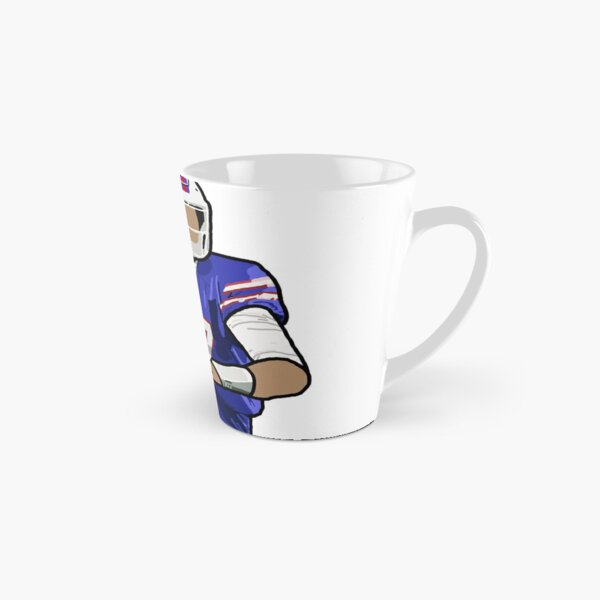 Great Branding - NFL Buffalo Bills Josh Allen Emoji Jumbo Mug, White