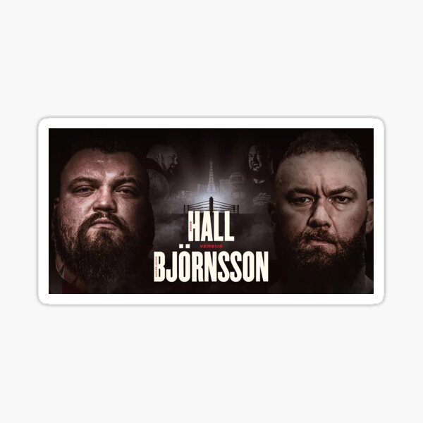 Artikel-Vorschau von Eddie Hall gegen Hafþór Júlíus Björnsson, designt und verkauft von anthonyyoussef0.