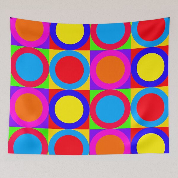 Item preview, colorful retro pop art design designed and sold by pauloneill-art.
