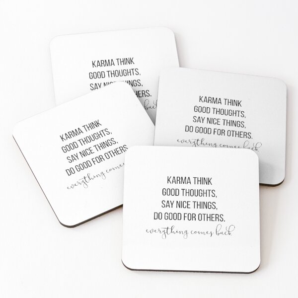 Item preview, Karma Think Good Thoughts... designed and sold by 2411.
