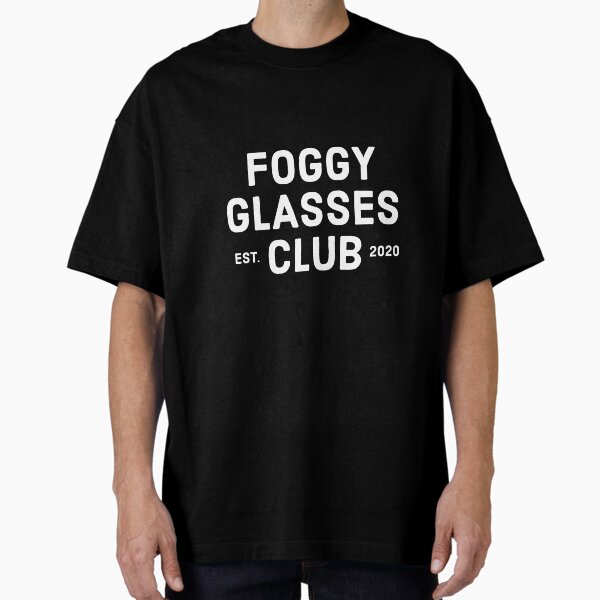Foggy Glasses Club Oversized T-Shirt