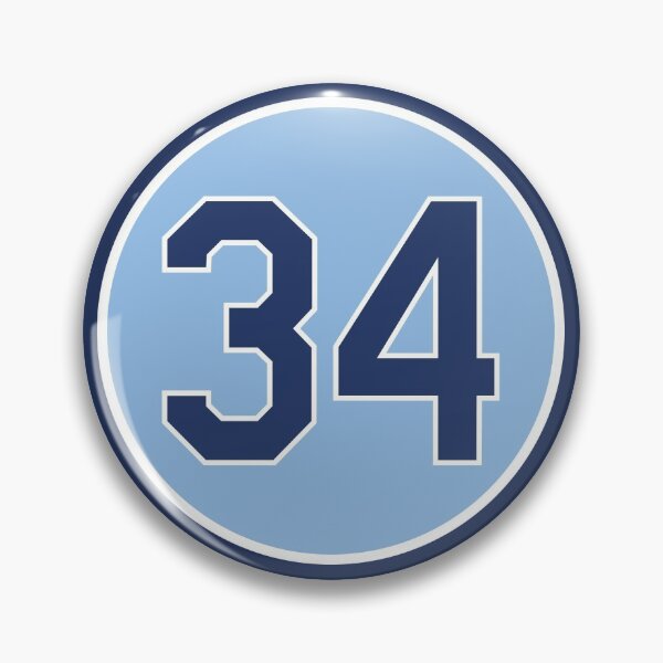 Item preview, Trevor Richards #34 Jersey Number designed and sold by StickBall.