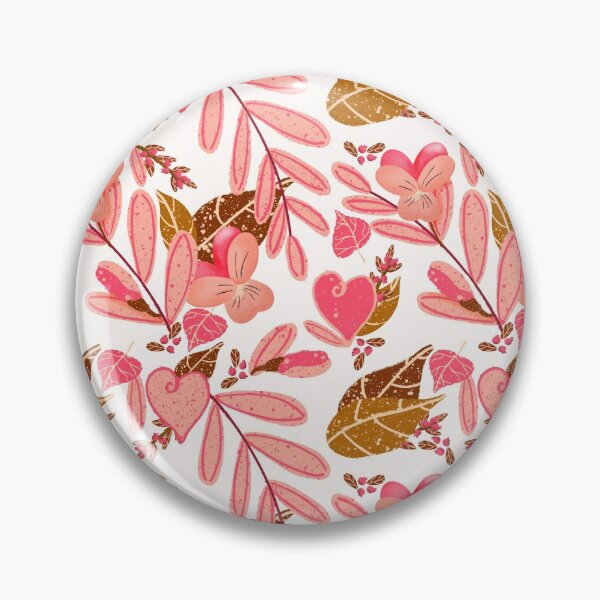 Item preview, Bright Florals in Pink and Brown designed and sold by Sheri42.