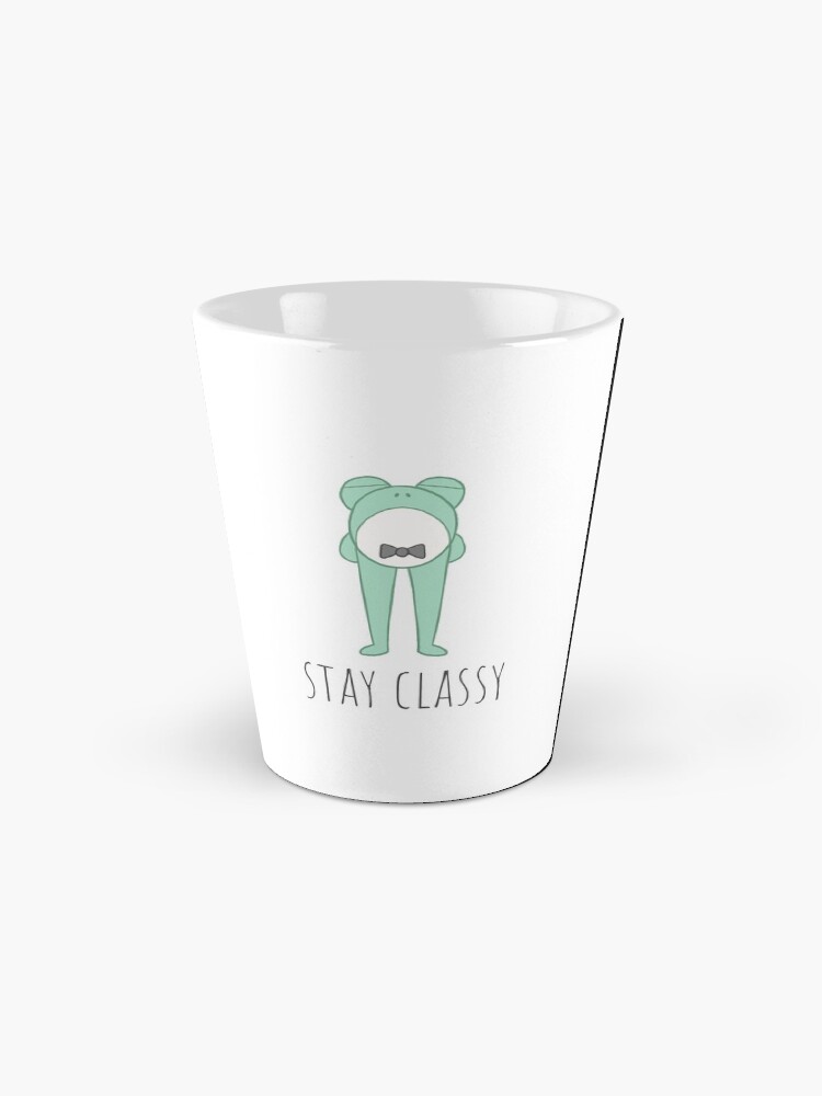 Alternate view of Stay Classy Frog Mug