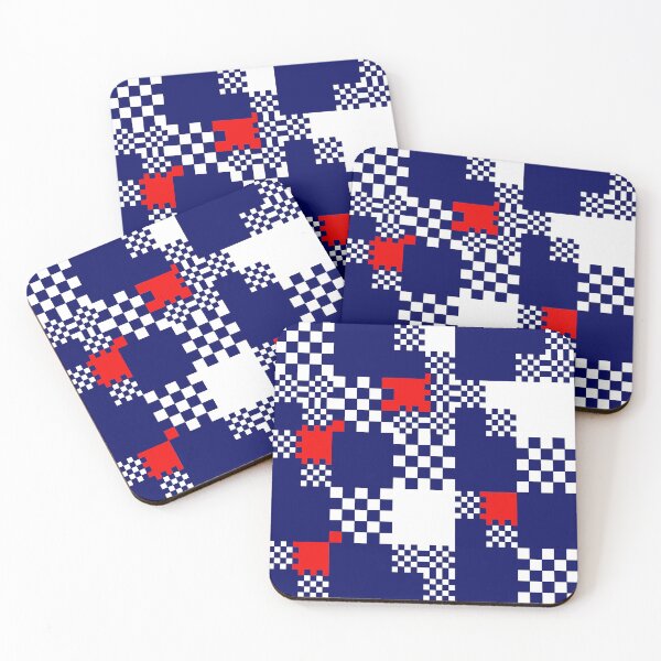 Item preview, Mosaic Geomatric Checkered Line Pattern designed and sold by Luvjesus2.