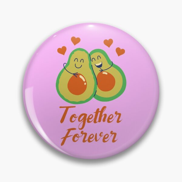 Item preview, Together forever cute avocados designed and sold by Piztees.