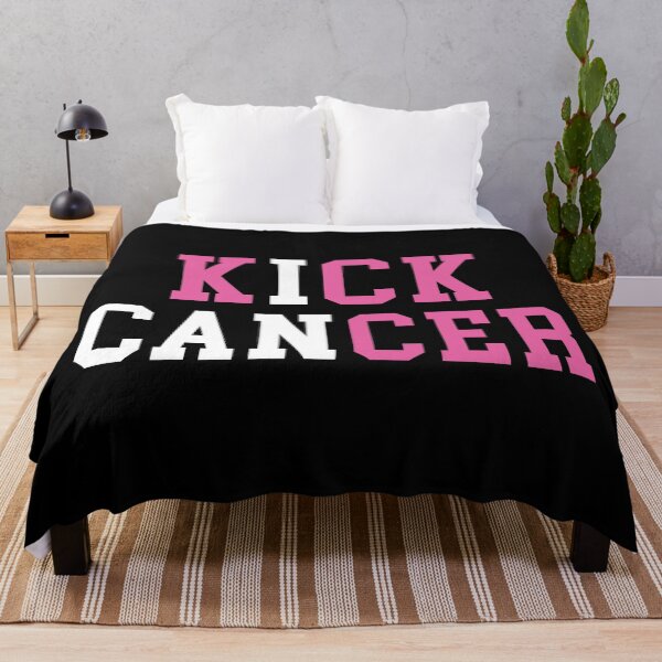 Item preview, Kick Cancer Awareness Cancer Fighter Survivor  designed and sold by JustLivinLife.