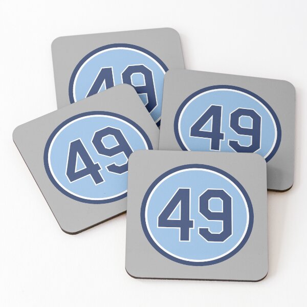 Item preview, Brendan McKay #49 Jersey Number designed and sold by StickBall.