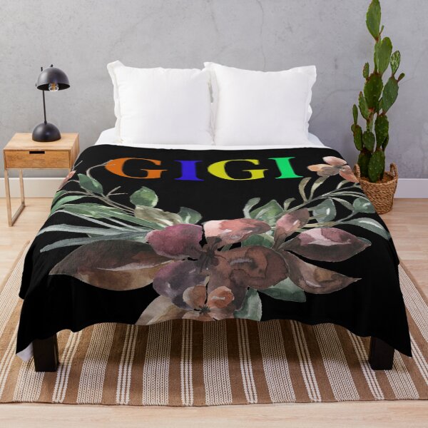 Item preview, GiGi | Grandma Gift | Rainbow colour GiGi with watercolour flowers designed and sold by Rcasadesign.