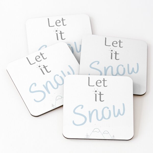 Item preview, Let it Snow Mountains, Nature, Outdoors, Adventure, Skiing designed and sold by naturecdesigns.