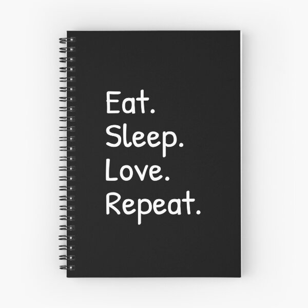 Artikelvorschau, Eat Sleep Love Repeat Lustig entworfen und verkauft von Islanr.