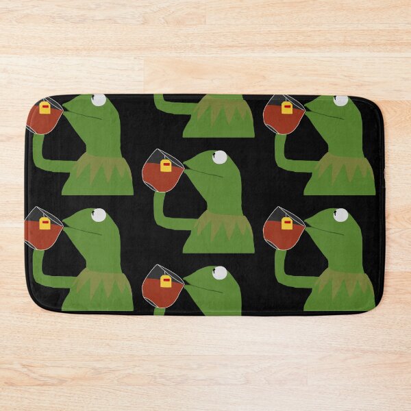 Item preview, Kermit the Frog Sipping Tea designed and sold by Kaitlyn Hart.