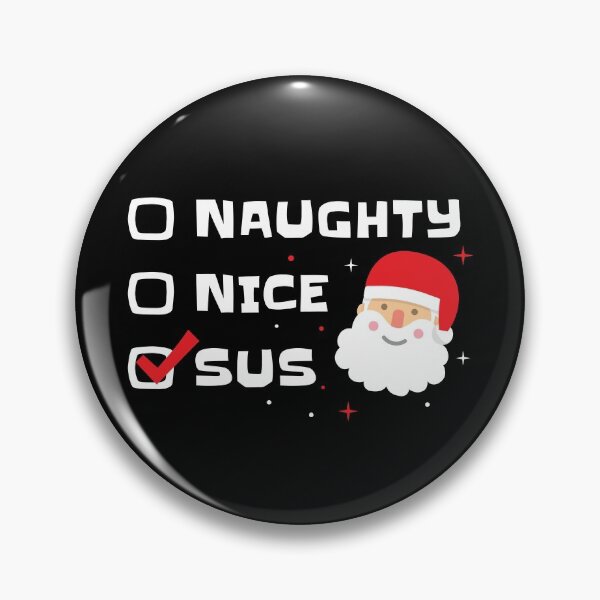 Item preview, Nice Naughty SUS Christmas 2020  designed and sold by arrowroses.