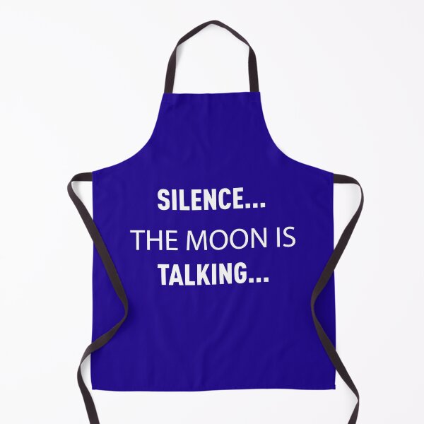 Item preview, Silence... The Moon Is Talking (Dark Blue) designed and sold by FilipeFerreira.