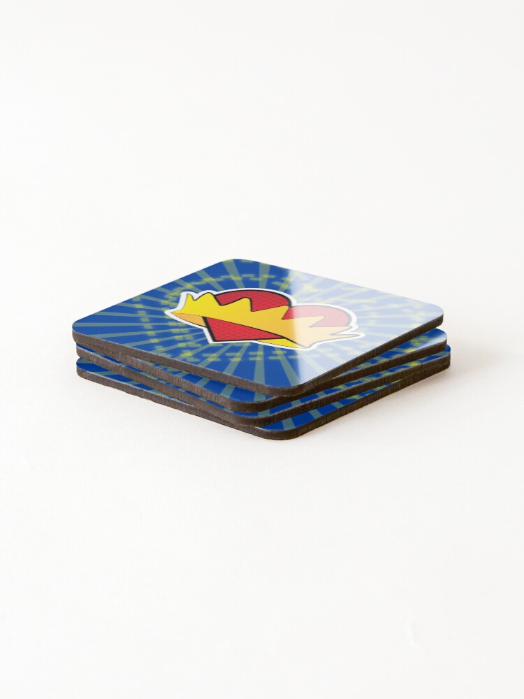Thumbnail 4 of 5, Coasters (Set of 4), your voice! designed and sold by Raul-Raziel.