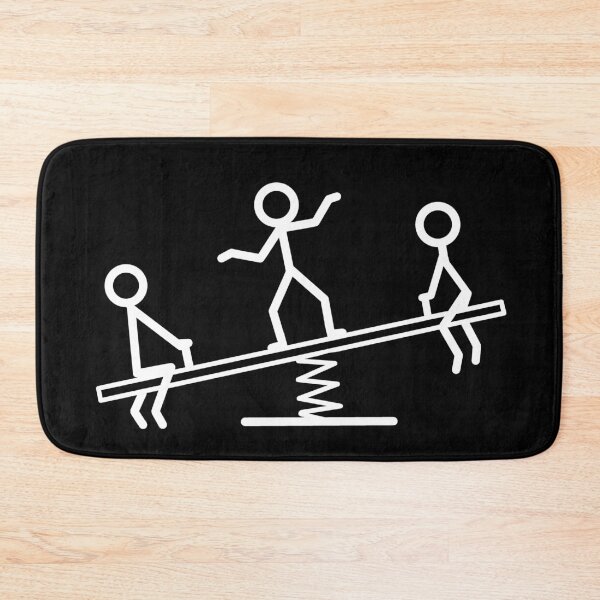 Item preview, Stickman / Seesaw Fun designed and sold by LotusCreations.