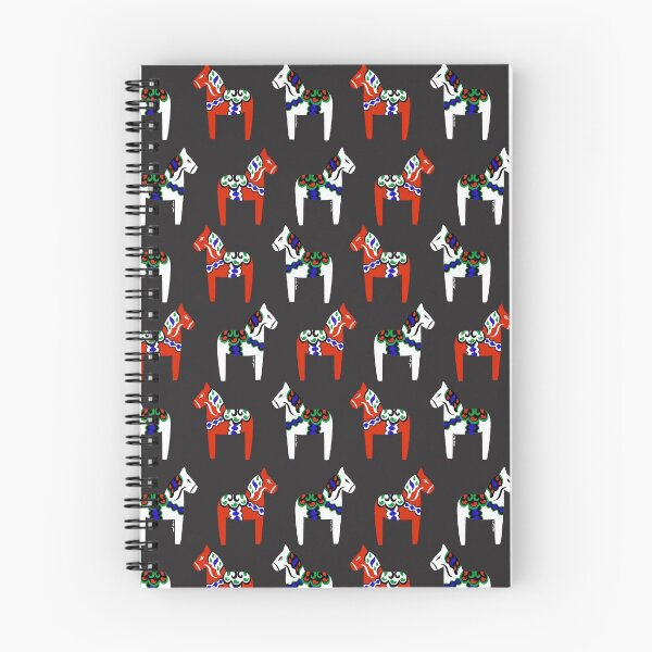 Item preview, Dala Horses (Dark Gray) designed and sold by A Mere Design.