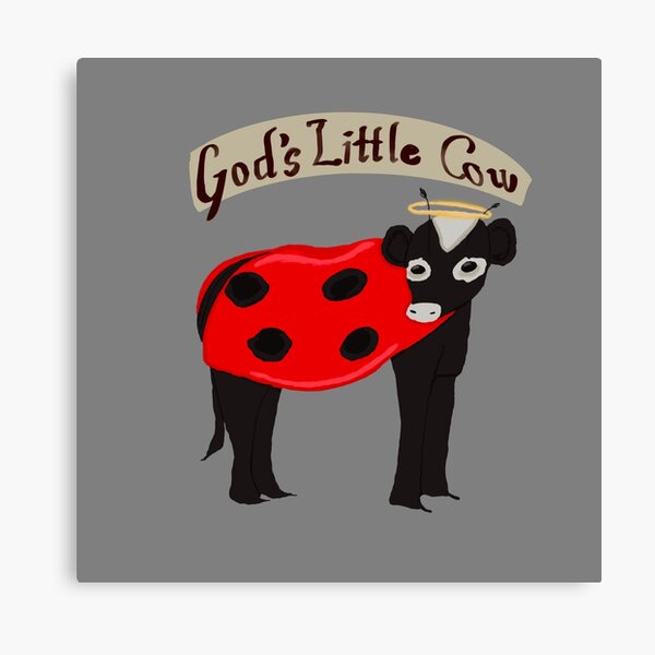 La vaca de dios Lienzo