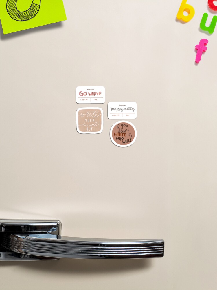Thumbnail 1 von 3, Magnet, Schreiben von Erinnerungen Aufkleber Set designt und verkauft von tywiorg.