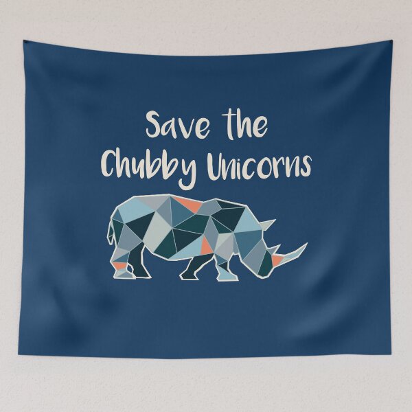 Item preview, Save the Chubby Unicorns designed and sold by ShadeSpotMatt.