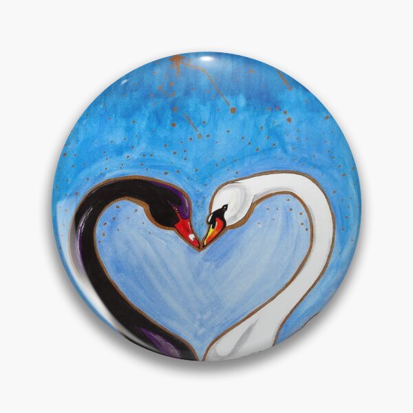 The Lovers, Astral Reflections Tarot Pin