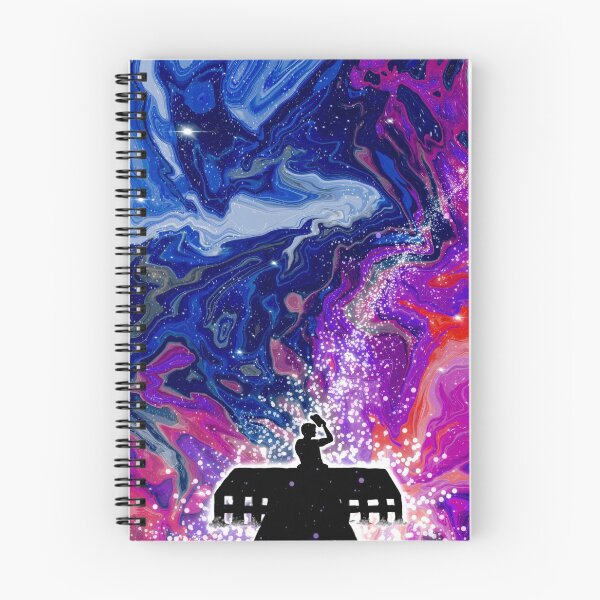 Item preview, Edge of the Universe, digital fluid pour designed and sold by MayGreenAbgrall.