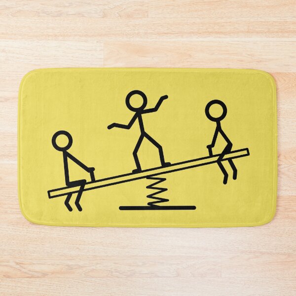 Item preview, Stickman / Seesaw Fun designed and sold by LotusCreations.