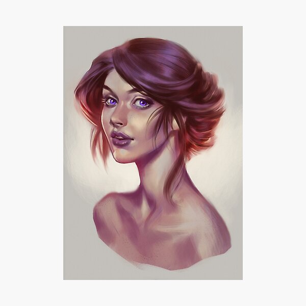 Girl portrait Photographic Print