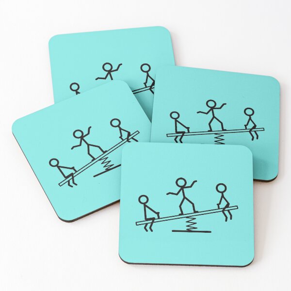 Item preview, Stickman / Seesaw Fun designed and sold by LotusCreations.