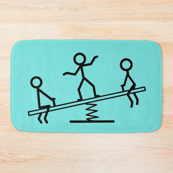 Item preview, Stickman / Seesaw Fun designed and sold by LotusCreations.