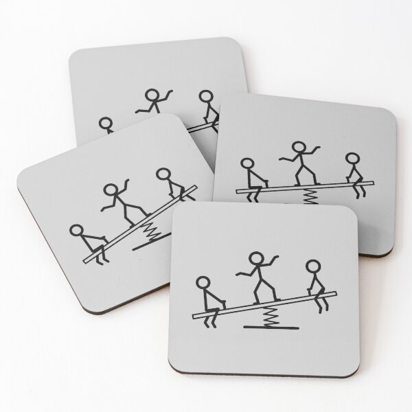Item preview, Stickman / Seesaw Fun designed and sold by LotusCreations.