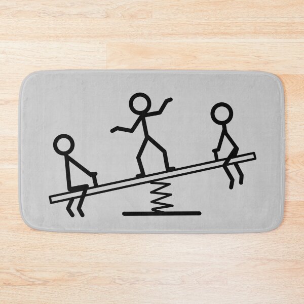 Item preview, Stickman / Seesaw Fun designed and sold by LotusCreations.