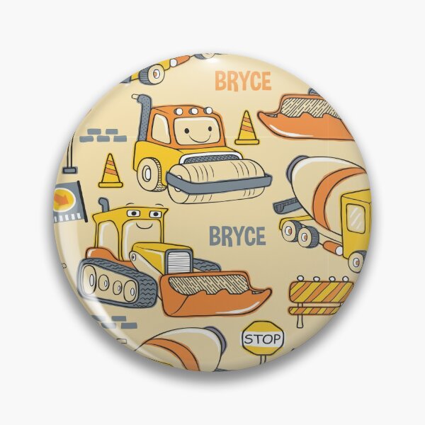 Artikelvorschau, Bauwagen, Bagger, Bagger, Walzen, Schilder für Bryce entworfen und verkauft von giftsbyminuet.