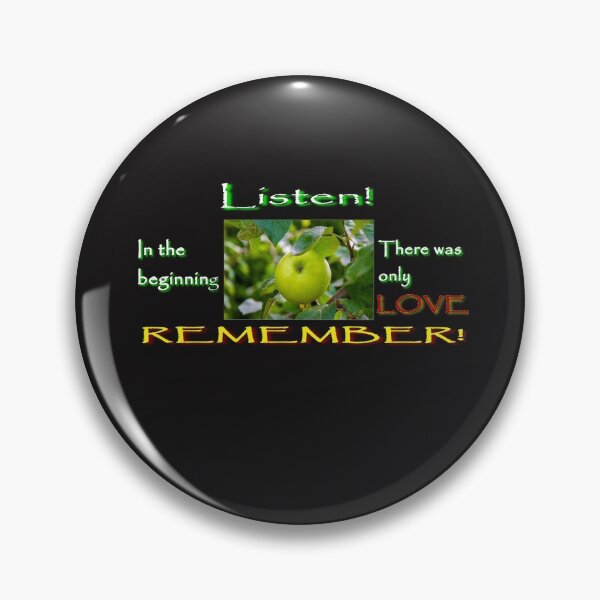 Item preview, In the beginning there was only love. REMEMBER! designed and sold by PCUsher.