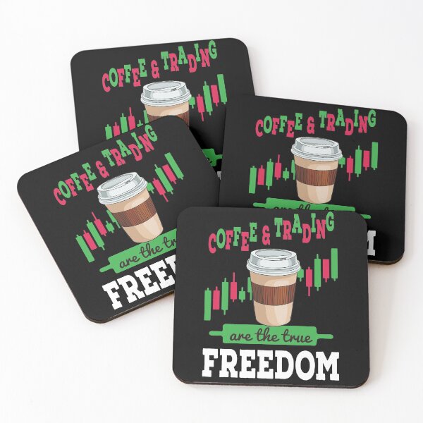 Item preview, Day Trading Coffee Lover Art Gift designed and sold by MrEddie10.