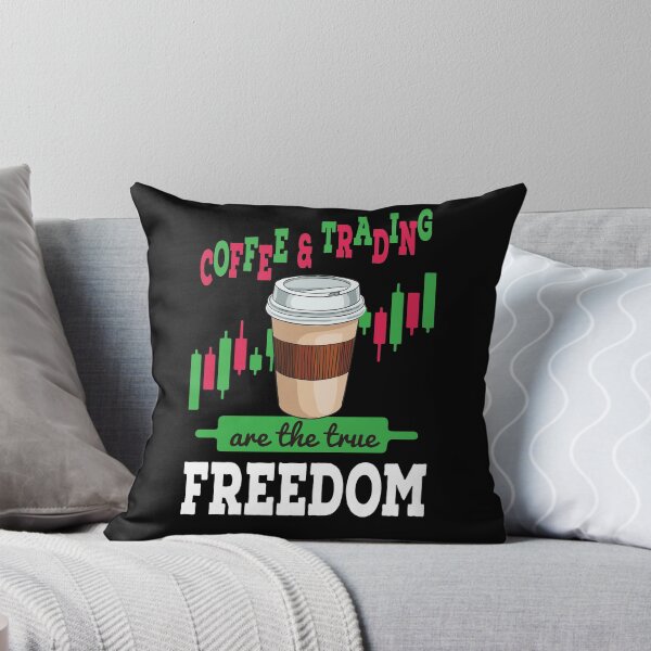 Item preview, Day Trading Coffee Lover Art Gift designed and sold by MrEddie10.
