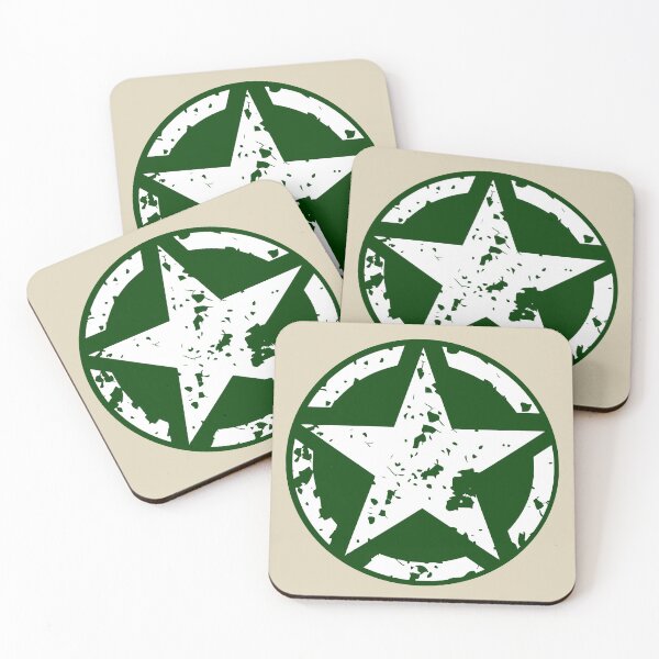 Item preview, Distressed Army Star designed and sold by WhatTheJeep.