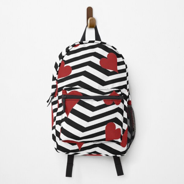 Item preview, Modern Chevron Red Hearts Line Pattern - Heart Pattern - 3D designed and sold by Luvjesus2.