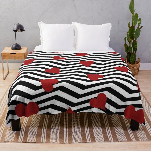 Item preview, Modern Chevron Red Hearts Line Pattern - Heart Pattern - 3D designed and sold by Luvjesus2.