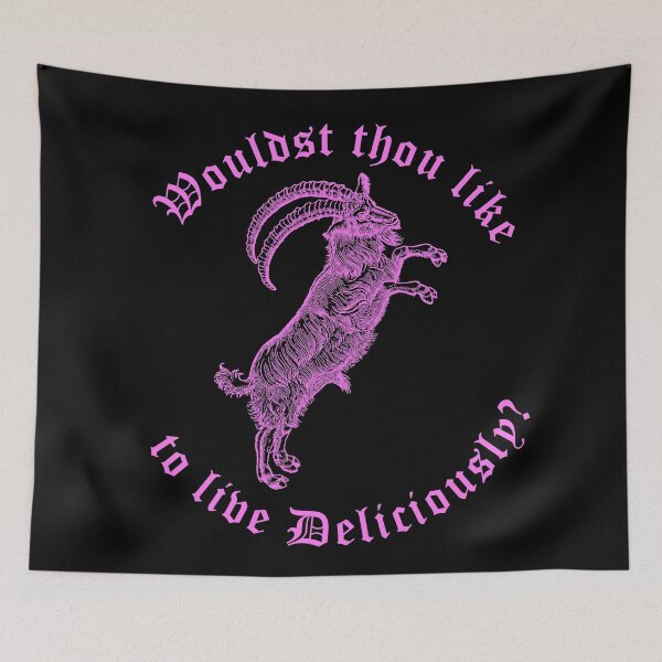 Item preview, Pink Phillip: Wouldst Thou Like To Live Deliciously?  designed and sold by Suspiria96.
