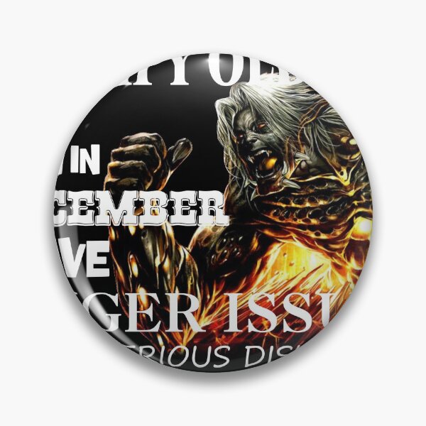 Item preview, Demon Warrior Walk away I Am Grumpy Old Man Born in December designed and sold by Olivia-Evans.
