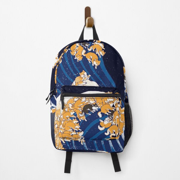 Item preview, Shiba Inu The Great Wave in Night designed and sold by bignosework.