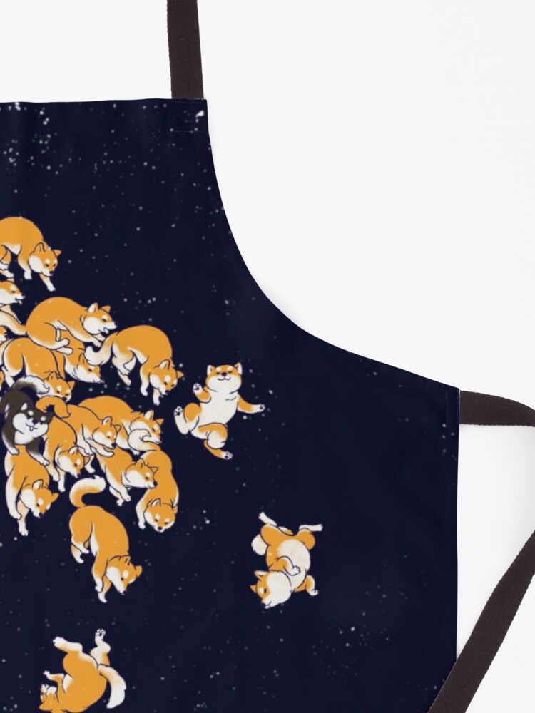 Alternate view of Shiba Inu The Great Wave in Night Apron